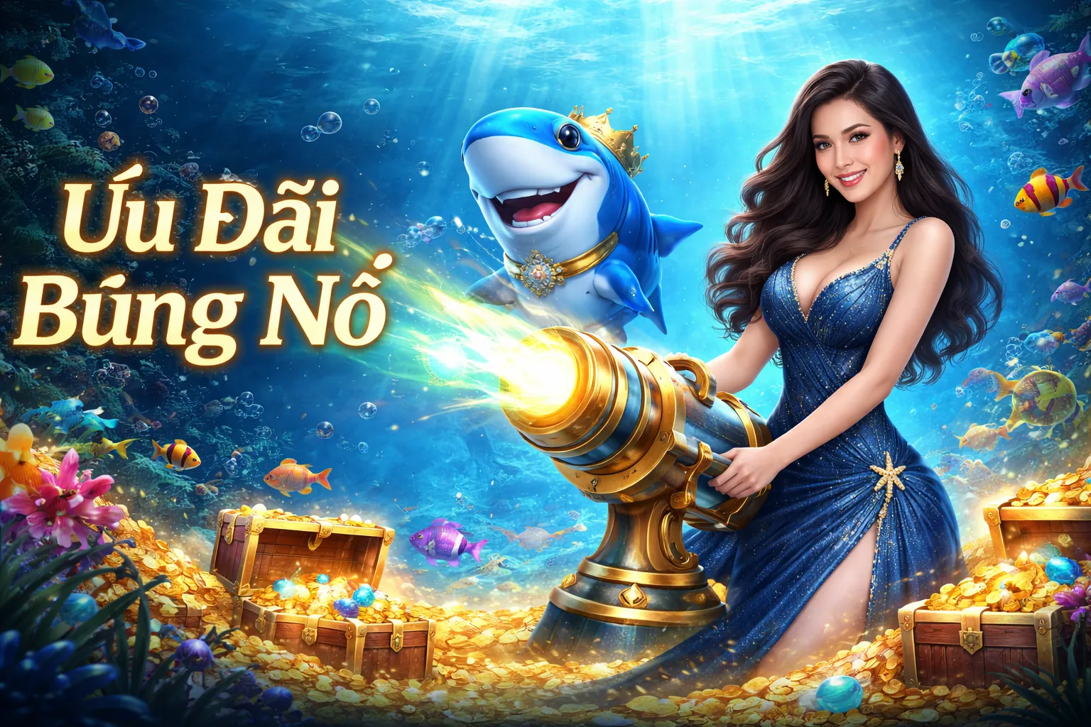 Trò chơi Bắn Cá đổi thưởng hấp dẫn tại bet 169